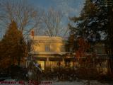 Homestead in Fading Winter Light, Groveland, New York