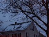 New Snow in Available Light, Brookings Street, Medford