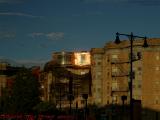 Windows of Fire # 82, Back Bay from Boston Esplanade