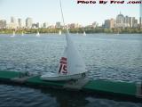 Sailing the Dock, Charles River, Cambridge, Massachusetts