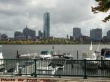 Back Bay Lit by Partly Sunny Skies Over the Charles