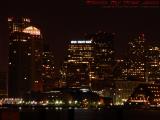 East Boston Perspective of Downtown Boston at Night