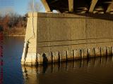 Bridge Pier Study in Morning Light, Meadow Glen, Medford