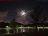 Night Cloudscape With Waning Moon, Plantation Pointe