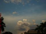 Sunset Shadows on Brewing Storm Cloud, Plantation, Florida
