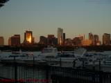 Windows of Fire # 85, Boston Over Charles River Yacht Club