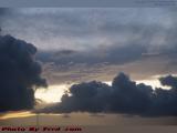 Layered Clouds After Sunset, Sunrise, Florida