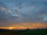Late Summer Sky Painted With Sunset Light, Friendship, NY