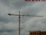 Resting Crane Under Cloudy Skies, Assembly Row, Somerville