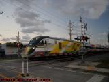 Brightline Crossing SE 9th St. at Sunset, Ft. Lauderdale