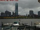 Cloudy Back Bay Perspective, from Charles River Yacht Club