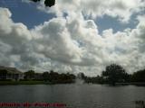 Fountain and Lake Under Dramatic Skies, Plantation