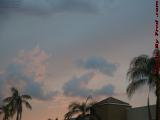 Cloudscape Edged by Sunset, Sunrise, Florida