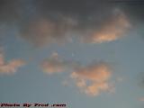 Crescent Moon in Sunset Sky, Lauderhill, Florida