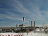 Power Plant Under Winter Sky, Everett, Massachusetts