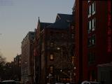 Exeter Street at Newbury in Gloaming Light, Boston