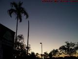 Gloaming Sky With Crescent Moon, Sunrise, Florida