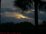 Sunset Through Detailed Clouds, Plantation, Florida