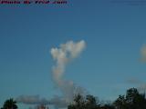 Kissing Clouds Over North Plantation, Florida