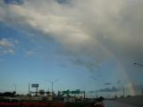 Brilliant Morning Rainbow, Plantation, Florida