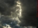 A Crack In The Sky, Cloudscape Over Wellsville, New York