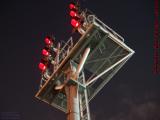 Railroad Signal in Available Light, Medford, Massachusetts