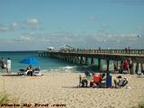 December Waves Cresting at the Pier, Lauderdale By The Sea