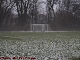Soccer Nets Waiting in Winter Fog, Arlington, Mass.
