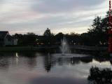 Fountain Perspective Under Breaking Dawn, St. Tropez Apts.