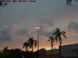 Sunset Light Over the Gym, Sunrise, Florida