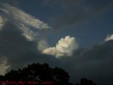 Building Thunderheads Over Miami, Viewed From Mirimar
