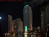 Downtown Miami Towering Over Harbor Reflections