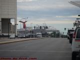 Visiting City, Cruise Ship Docked in Boston Harbor