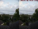Rainy Plantation Morning, Bedroom View (cross eye stereo)