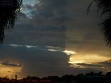 Late Afternoon Clouds and Sunbeams, Plantation, Florida