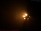 Area Lighting in Heavy Nighttime Fog, Pembroke Pines