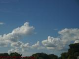 Bright and Sunny Day Afternoon Clouds, Davie, Florida