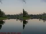 Dawn Lake Perspective, St. Tropez Apts. (cross eye stereo)